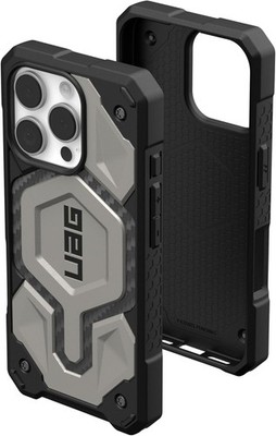 UAG iPhone 16 Pro Hülle Monarch Pro mit MagSafe Stoßfest Robust - Titan