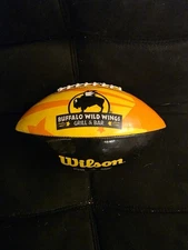 Vintage Wilson Buffalo Wild Wings Promotional Football Rare