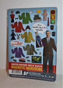 New MISTER ROGERS Mix N' Match MAGNETIC Wardrobe DRESS-UP Playset HELLO Neighbor