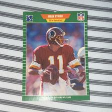 Pro Set 1990 Mark Rypien #434 Washington Redskins NFL Base Set Football Card