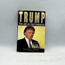 Vintage Trump The Art Of The Comeback Donald J Trump Times HC DJ 1997 1st Ed