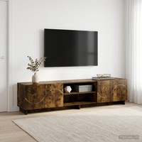 Tv-St?Nder 180 X 34,5 X 40 Cm R?Uchereiche Holzwerkstoff