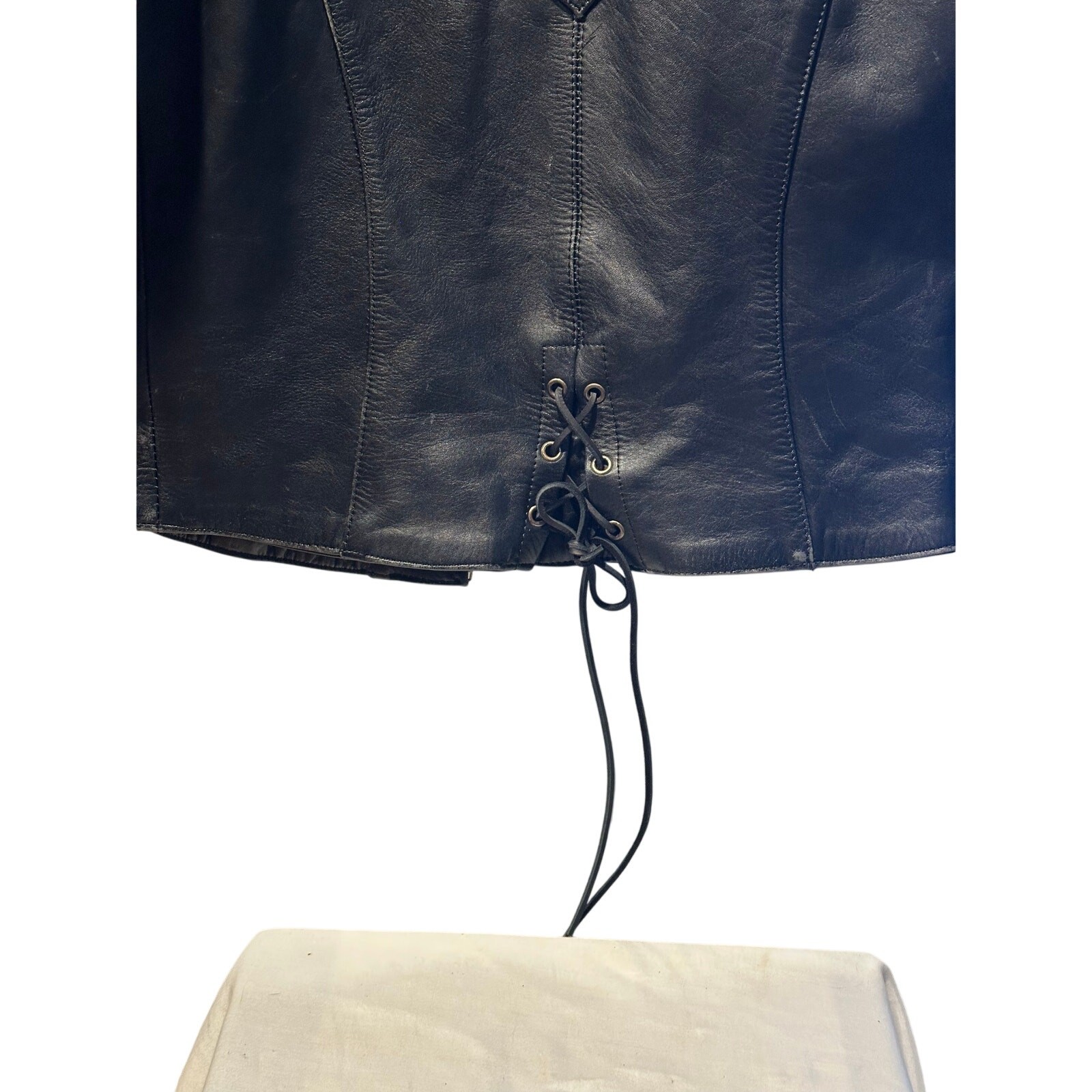 Mega Force Thinsulate heavy distressed leather mo… - image 11