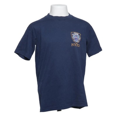 Jerzees, T-shirt, Größe: 164, Blau, Baumwolle/Polyester, Print, Jungen #Cpi