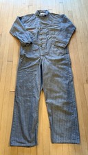 VTG Universal Overall Stone Cutter Flame Retardant Union Coveralls Sz 50, EUC 