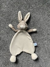 Jellycat Cordy Roy Beige Grey Bunny Rabbit Hare Baby Comforter Soother Toy