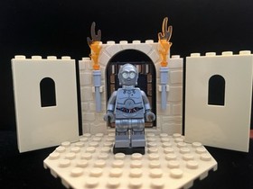 LEGO STAR WARS U-3PO Minifigure 75146 Silver Protocol Droid -VERY GOOD CONDITION