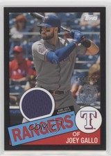 2020 Topps 1985 Baseball Relics Series 2 Black 44/199 Joey Gallo #85TR-JG fm0