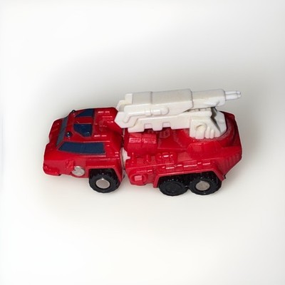 Transformers G1 Micromasters RED HOT Rescue Patrol AutoBot fire truck figure