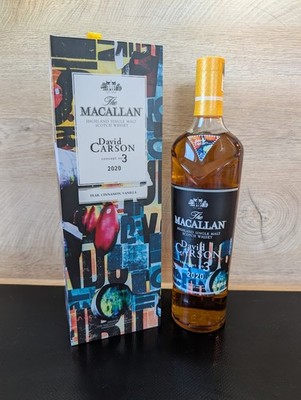 The Macallan | David Carson Concept No. 3 (2020) | 700ml 40,8% vol.