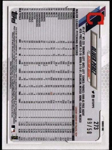 Topps #273 Oliver Pérez 2021 Día del Padre Azul #/50 Foto 2 de 2