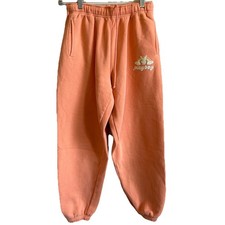 PLAYBOY PacSun Jogger Sweatpants Peach Pink Women s Small Oversized Comfy Casual