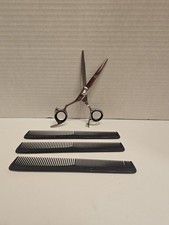 Sharkfin JS 5.5" LH Hair Cutting Scissors - Silver
