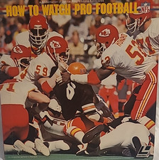 How To Watch Pro Football, Laser Disc Very Good Condition