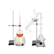 Protein Determination Distillation Set - Lab Grade Glassware Included