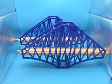 Thomas  Friends /Brio Compatible Blue Double Suspension Bridge Thomas The Train