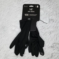 Arcteryx Gothic Merino Wool Gloves Large Black