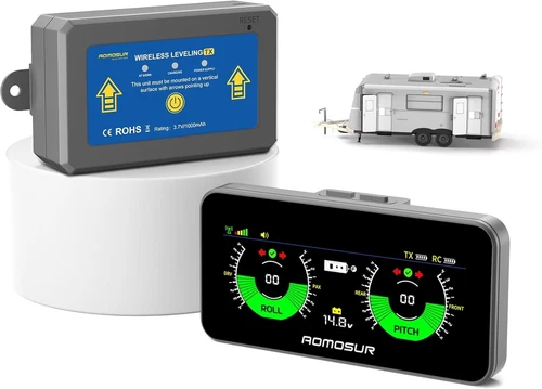 Aomosur AM50-PRO, RV Wireless Leveling System, NEW IN OPEN BOX