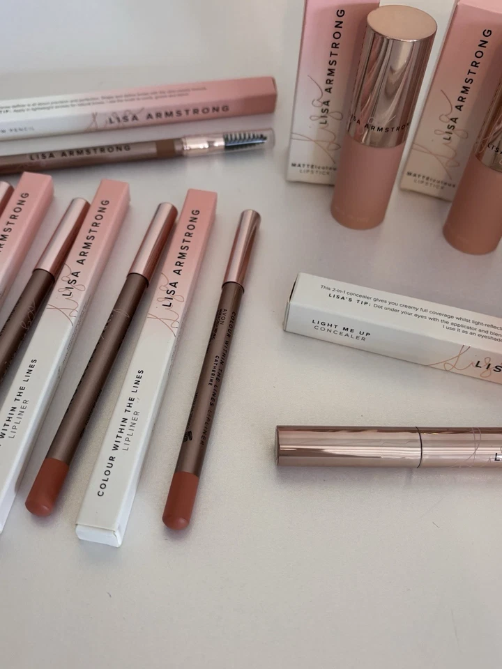 Avon Lisa Armstrong makeup bundle - all new discontinued products - 11 items - Image 4 of 4