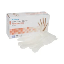 McKesson Vinyl Exam Glove Standard Cuff Length X-LARGE 1000 per Case