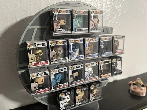 Funko Bitty Pop! Star Wars Collection Death Star + 20 Figures + 2 Vehicles Look!