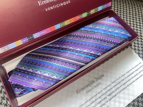 VENTICINQUE TIE ZEGNA …. NWOT.