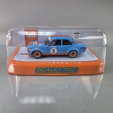 Scalextric C4530T Ford Escort MK1 Wayne Crabtree Fords 2023 Gulf 1/32 Slot Car