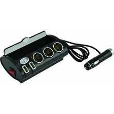 Bell Automotive 22-1-39279-8 5-Outlet Power Station with Dash Mount