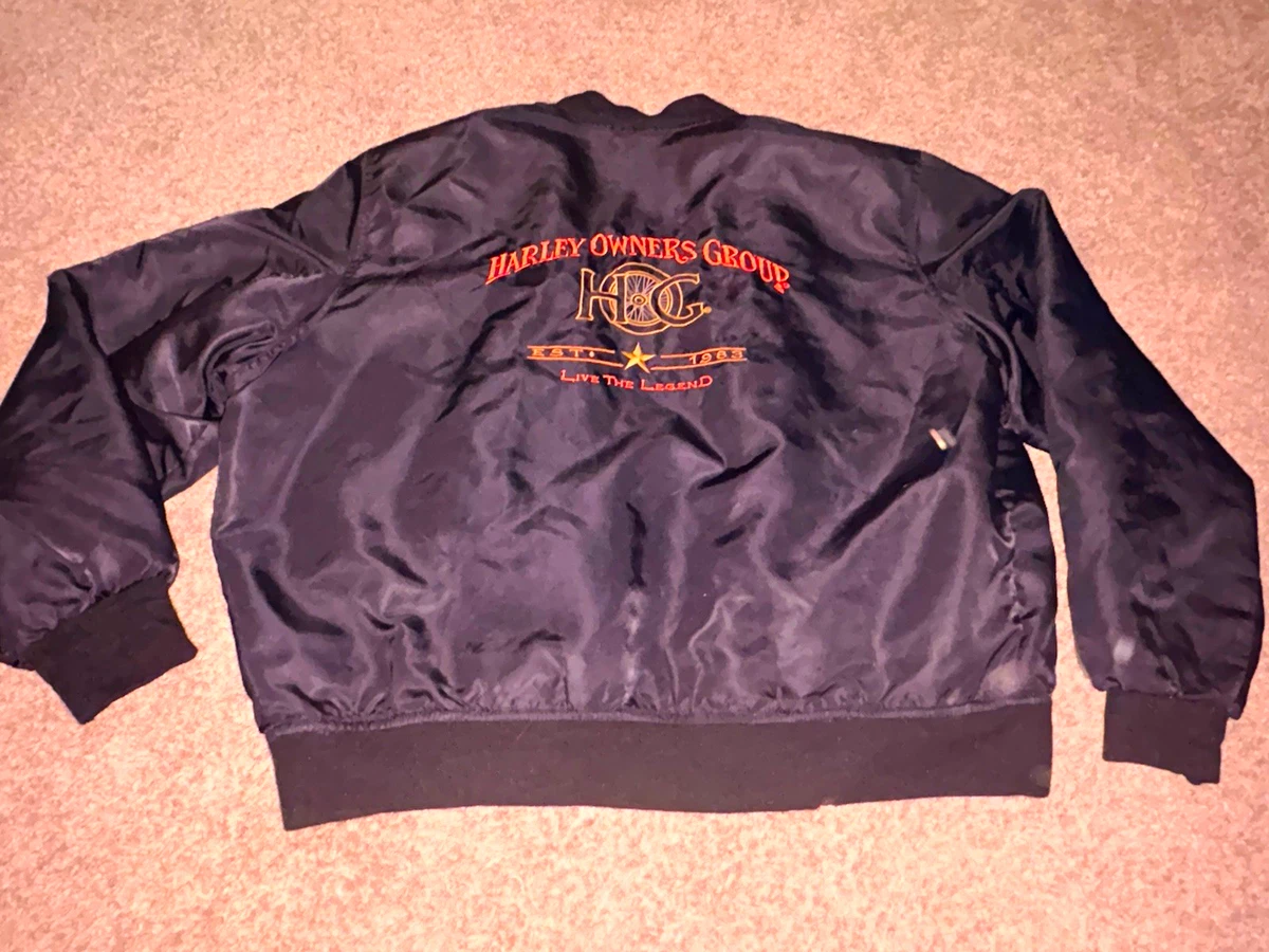 harley davidson bomber jacket products for sale | eBay