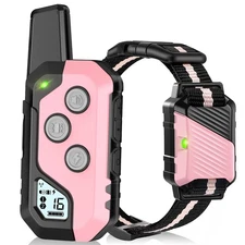 Shock Collar For Dogs IP67 Waterproof Dog Training Collar With Remote 3 Training
