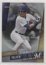 2019 Topps Finest Refractor Christian Yelich #42 1h5
