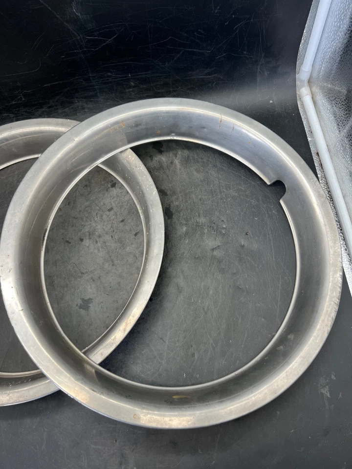 75-84 Volkswagen Rabbit Jetta Pickup MK1 Centro Exterior Belleza Juego de Anillos 13" Foto 2 de 4