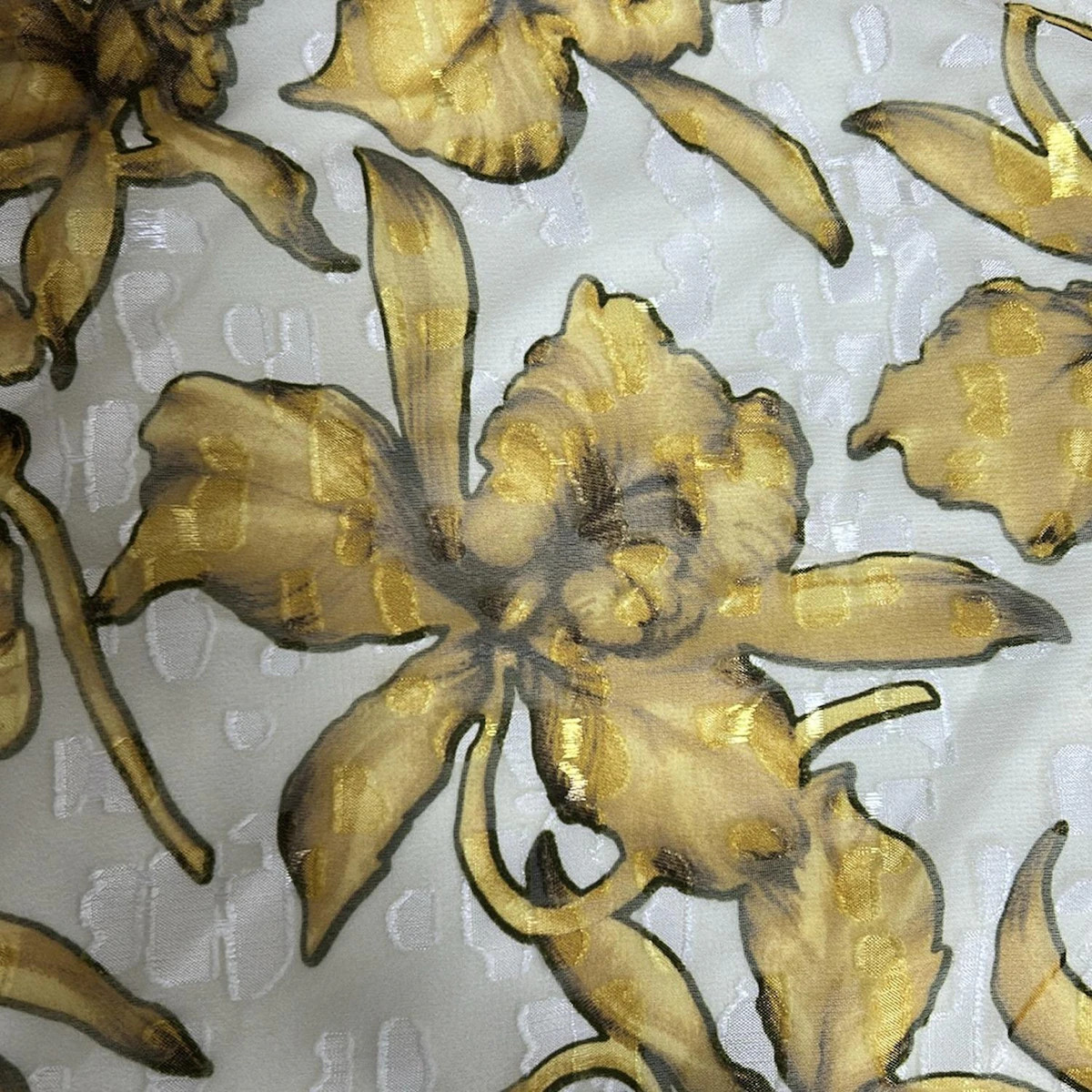 AMERI - Cream Light Brown Dark Gray Women's Skirt - image 6