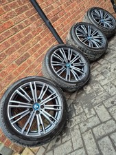 4x BMW 3 / 4 Series 330e Genuine 790m G20 21 22 23 alloy wheels & Tyres M Sport