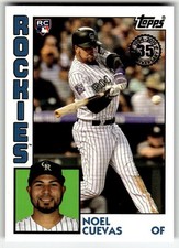 2019 Topps #84R-NC Noel Cuevas 1984 35th Anniversary Rookies Colorado Rockies