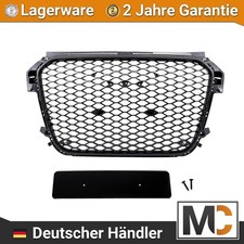 Frontgrill Waben Grill Schwarz hochglanz Sport passt für Audi A1 8X 2010-2015