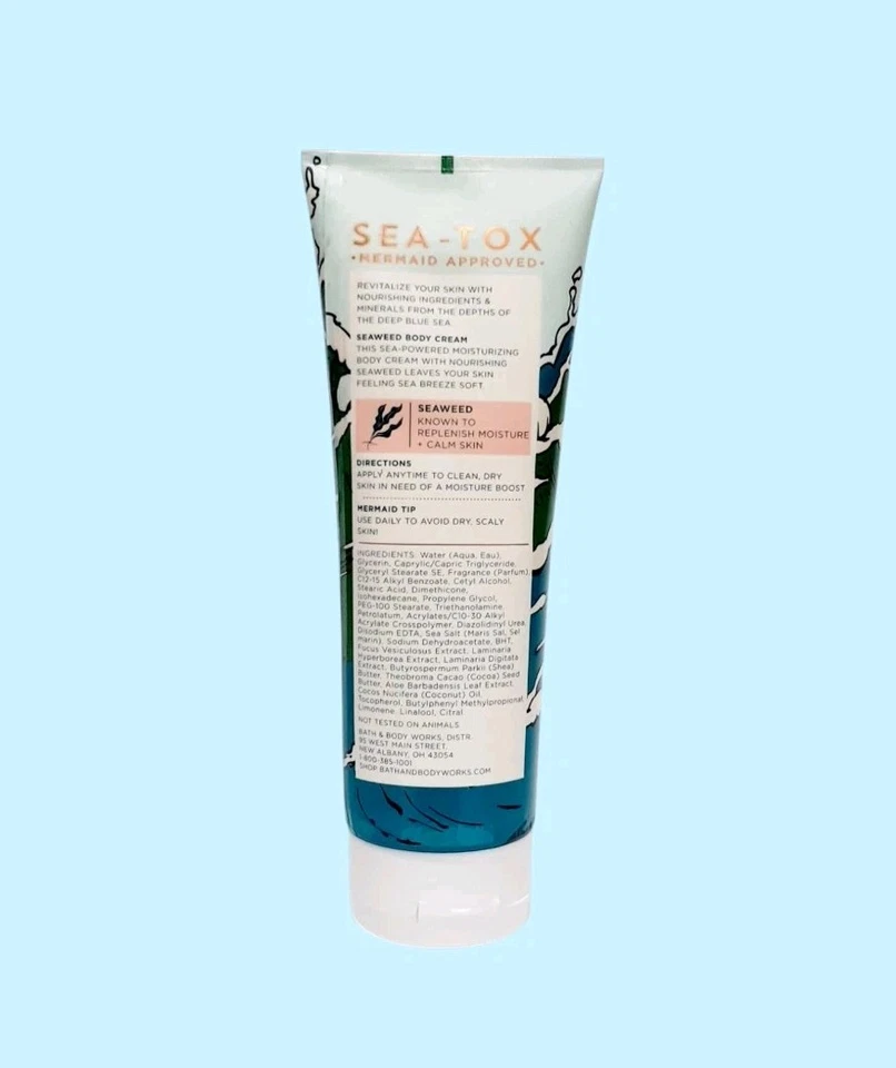 Crema corporal hidratante para algas Sea Tox Bath & Body Works 8 oz VER DESCRIPCIÓN Foto 2 de 4