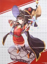 KonoSuba Megumin B2 Poster Anime Mishima Kurone Folded in Eight Collectible