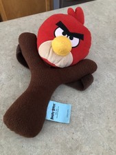Angry Birds Red Bird Slingshot 12" Plush GUC
