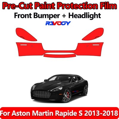 8.5Mil PreCut Front Bumper PPF Kit Film For Aston Martin Rapide S 2013-2018