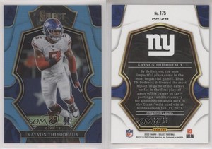 2022 Select Premier Level Light Blue Prizm /99 Kayvon Thibodeaux #175 Rookie RC