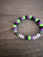 Beetle Juice Kandi Braclet