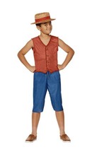 Netflix Monkey D. Luffy Child Costume Med- 7/8
