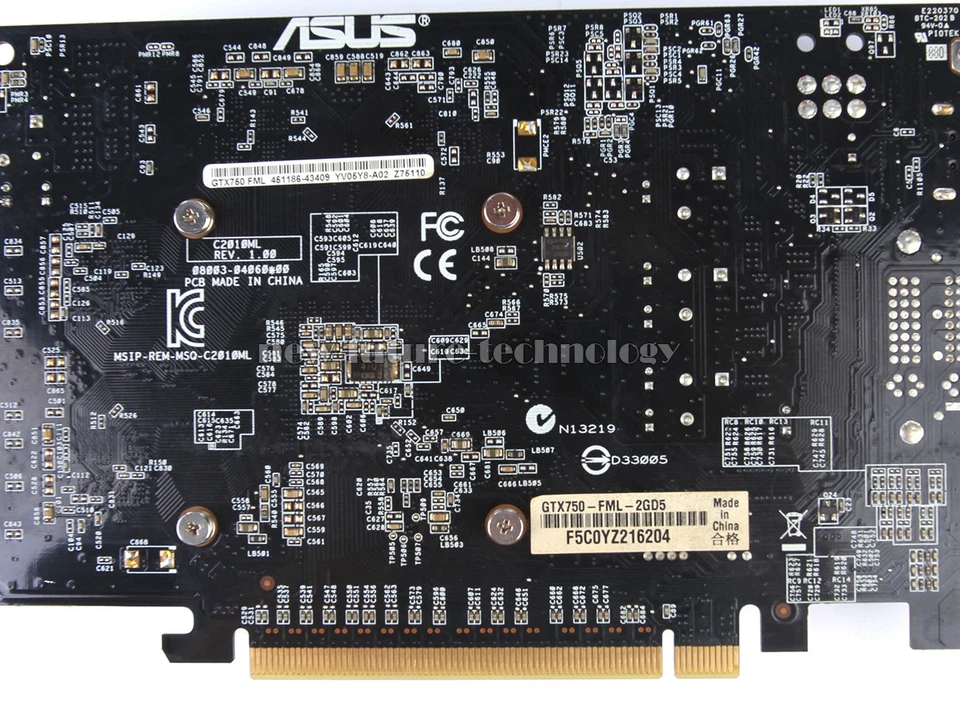 ASUS GTX 750 2 GB GTX750 2gb DDR5 128bit HDMI DVI VGA Video Card - Image 4 of 4