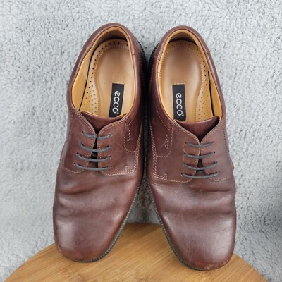 Men\'s Ecco Arlanda Plain Toe Oxfords Shoes 34764 Brown Size EU 45 US 11.5 Men main image 3