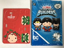 26 Poison Ivy Coles Super Hero Builders Collectables DC Superhero Collector Card