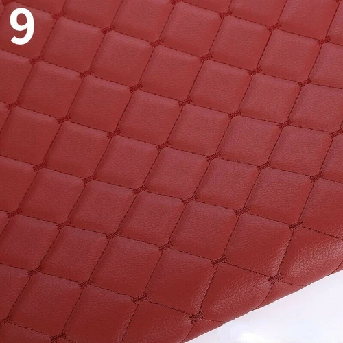 Hágalo usted mismo Tela de imitación de cuero Diamante Grueso Acolchado Esponja Parte posterior Material interior del automóvil - Imagen 33 de 33