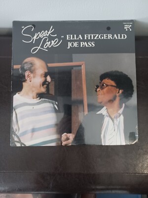 1983 ELLA FITZGERALD & JOE PASS -  SPEAK LOVE VINYL LP PABLO D2310888 - SEALED