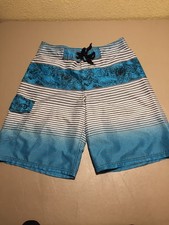 OP Blue Size 30 Board Shorts Swim Trunks