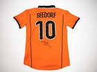 Clarence Seedorf Signed Netherlands & AC Milan Shirt Genuine Signature AFTAL COA